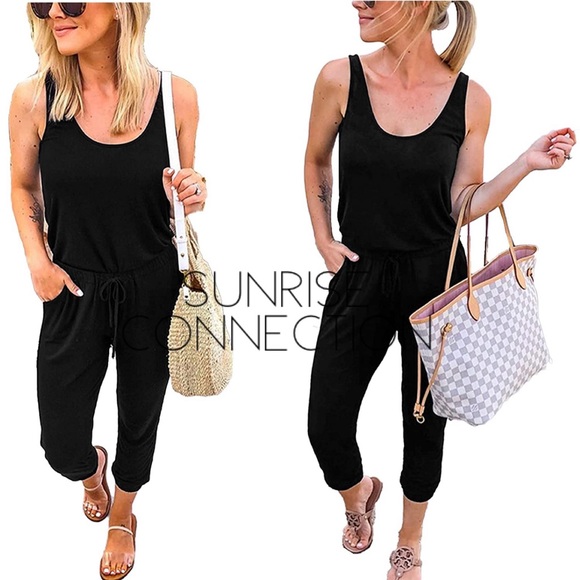 Black Anytime Jumpsuit - Picture 4 of 9